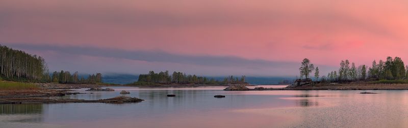 Холодное майское утро на Аргазинском вдхр.photo preview