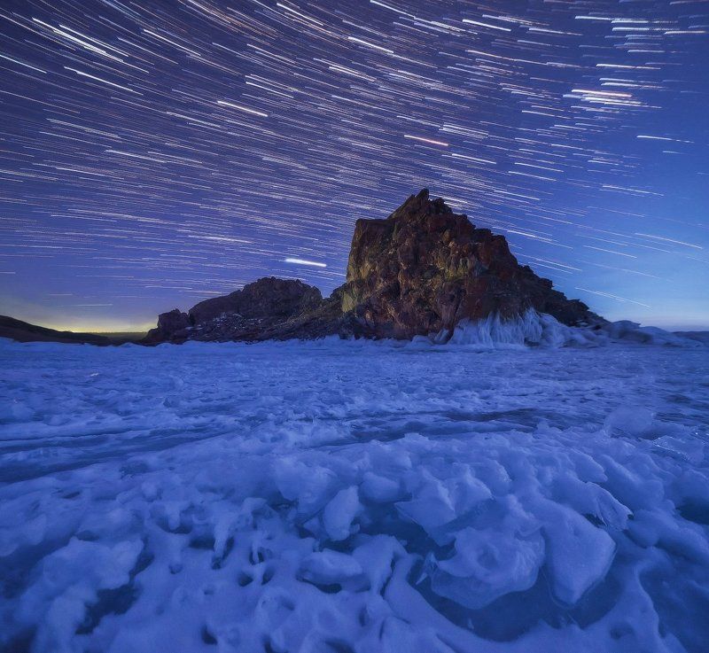 Звездная ночь над Бурханом.photo preview