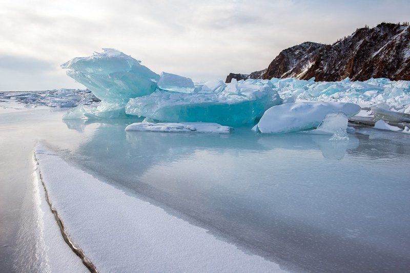 байкал, зима, лед, март, ольхон, снег, торосы Ледяные ассоциации...photo preview
