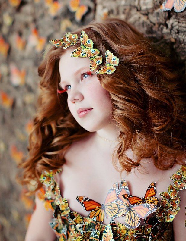 butterfly girlphoto preview