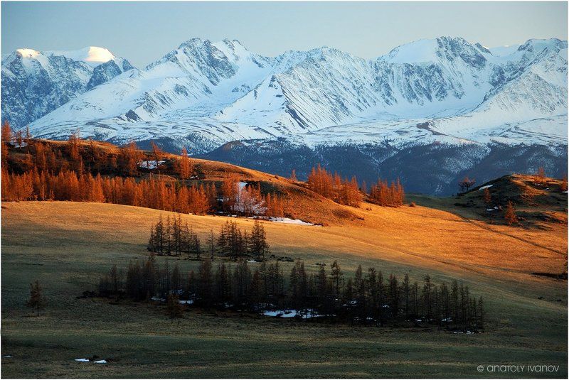 Горный алтай, Северо-чуйский хребет Свет догорающего дняphoto preview