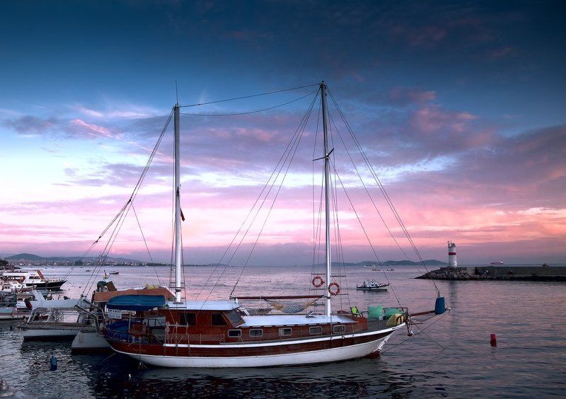 босфор, стамбул Вечер на Босфореphoto preview