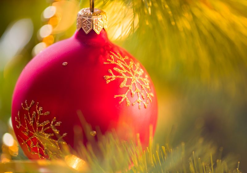 новый год ёлка шар Новогоднее волшебство фото превью