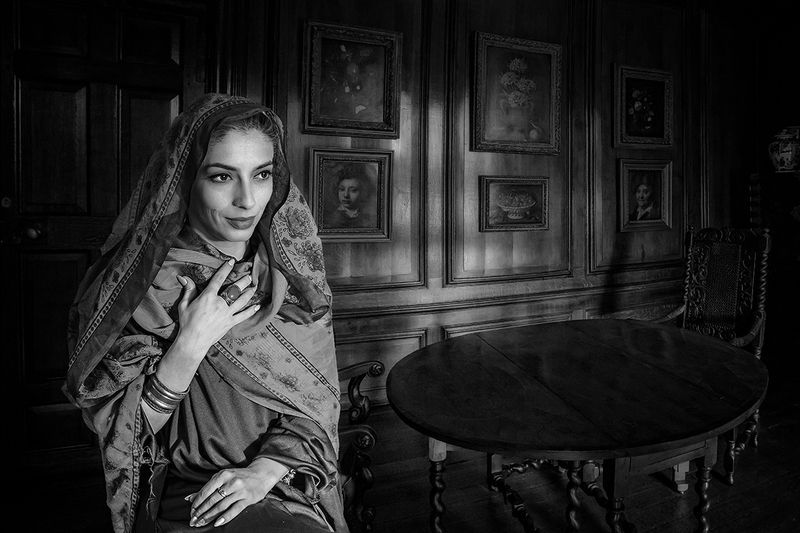 portrait Black and white dreamsphoto preview