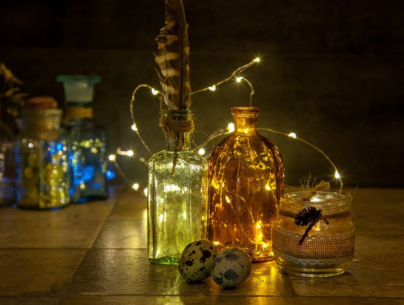 винтаж, огоньки Волшебноеphoto preview