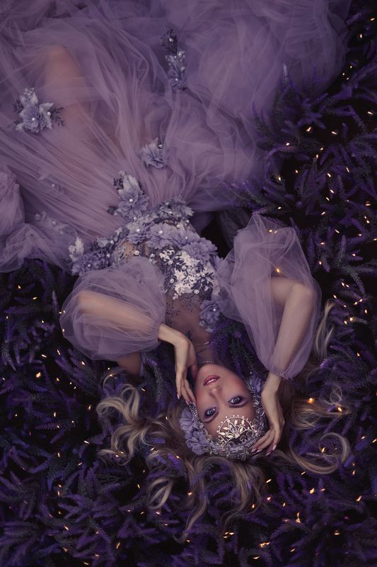 Лаванда Ночь в лавандеphoto preview