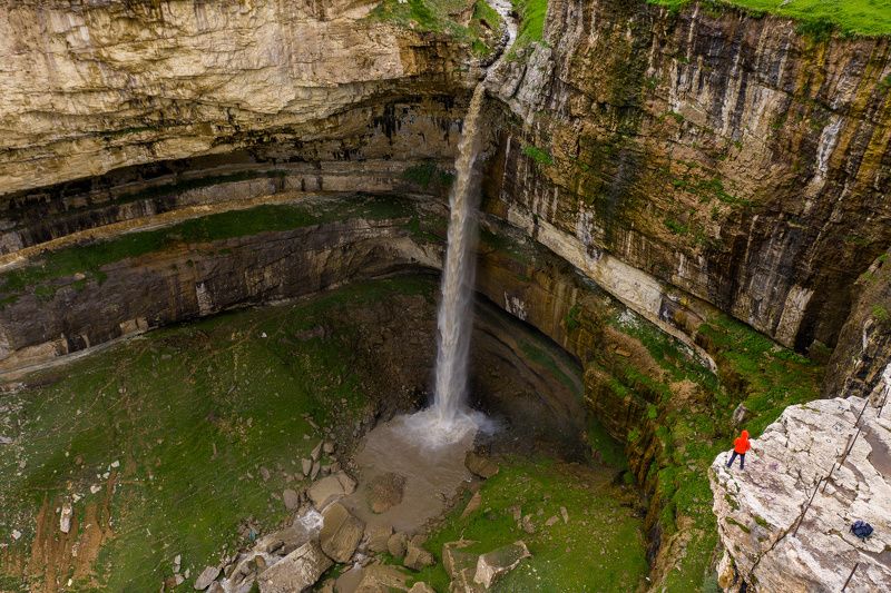 водопад, дагестан, каньон, waterfall, dagestan, canyon Водопад Тоботphoto preview