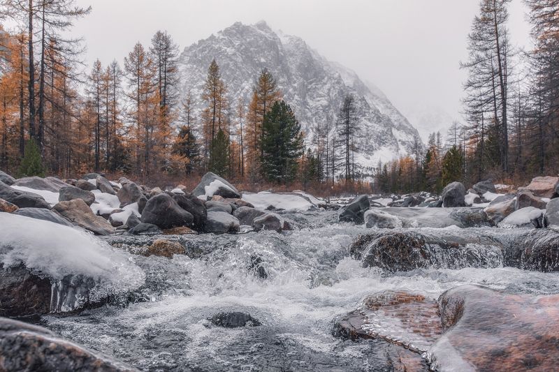 алтай,горы,актру горный хрустальphoto preview