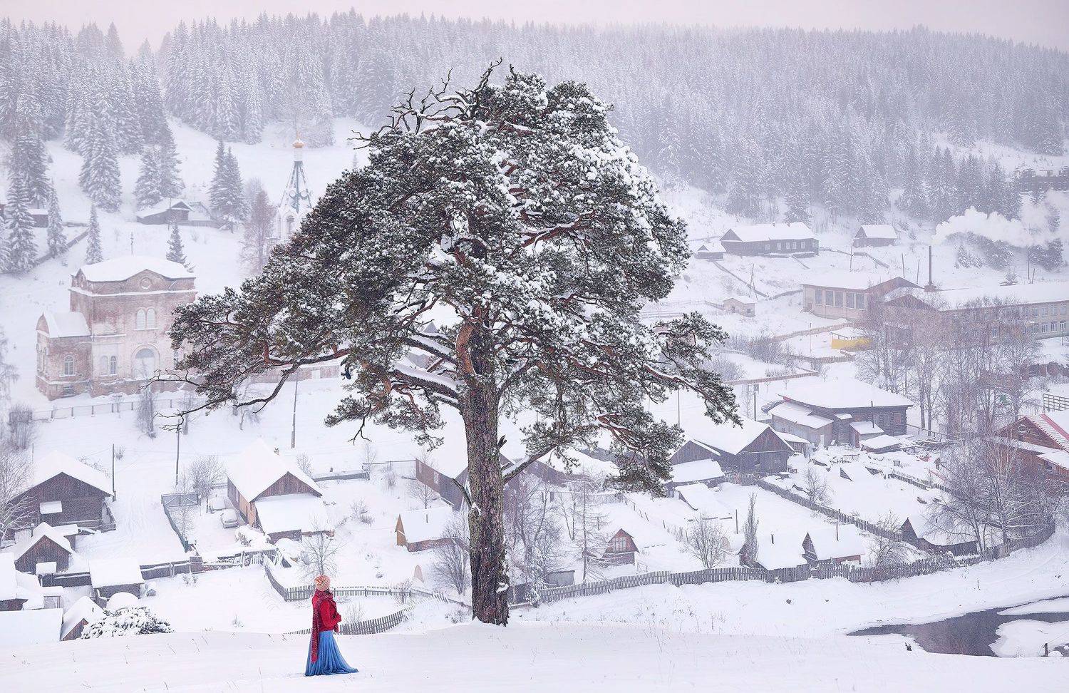 Зимний Кын. Автор: Андрей Козлов пермский край, кын, пейзаж, Андрей Козлов