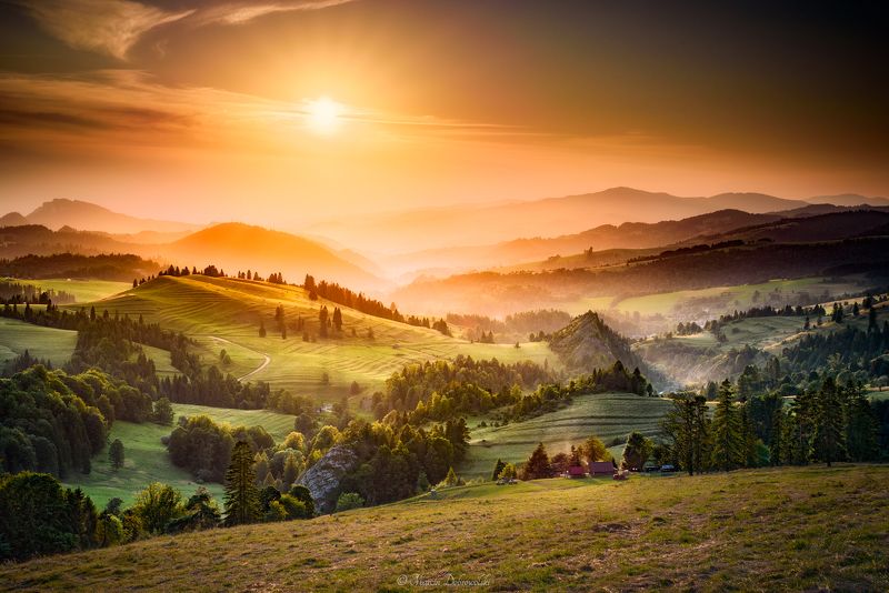 carpathians, golden hour, landscape, mountains, mountainscape, nature, nikon, no people, outdoors, pieniny, poland, sky, sun, sunset, lubań, tullusion, trzy korony, rozdziela, jarmuta, czerteż, smolegowa skała, пейзаж, горы, пенины, польша, закат The Eye of the Demiurgephoto preview