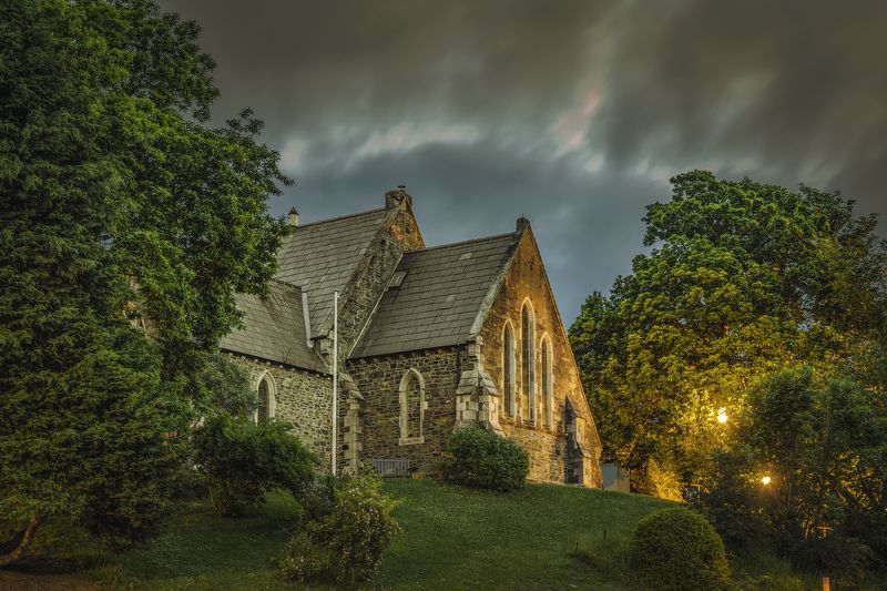 church, temple, ireland, architecture, St.Patrick Church in Greystones. Ireland.photo preview