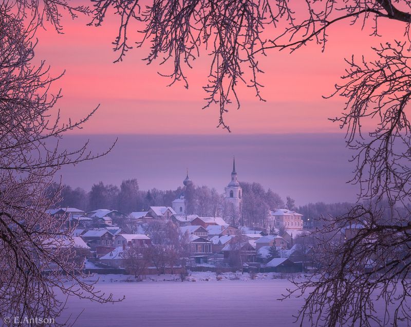кострома, россия, пейзаж, волга, закат Закат на Волгеphoto preview