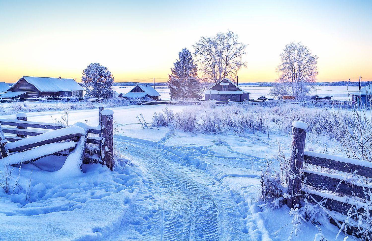 Кенозерье. Автор: Владимир Липецких кенозеро, мороз, утро, зима, Владимир Липецких