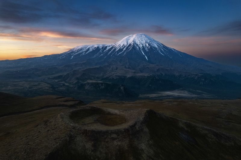 россия, камчатский край, камчатка, пейзаж, природа, лето, полуостров, рассвет, дальний восток, вулкан, толбачик Толбачикphoto preview