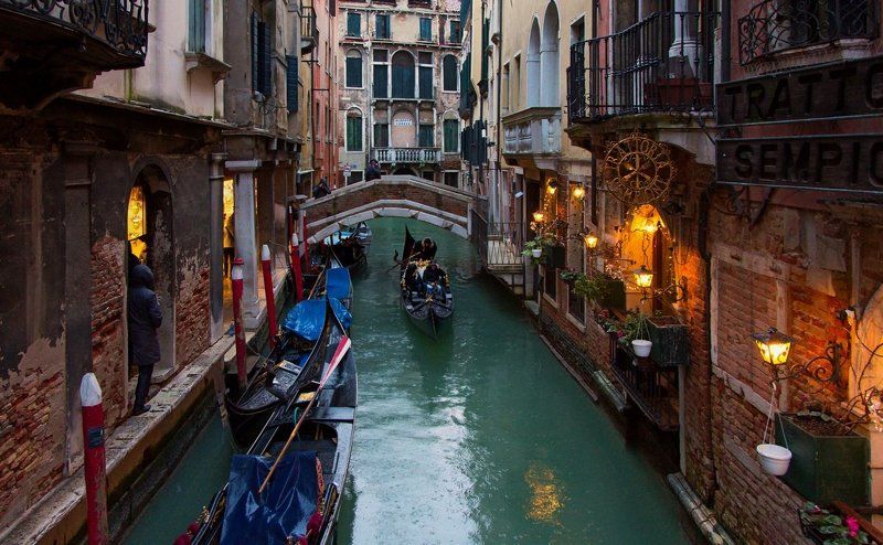 венеция Дождливым вечером...photo preview