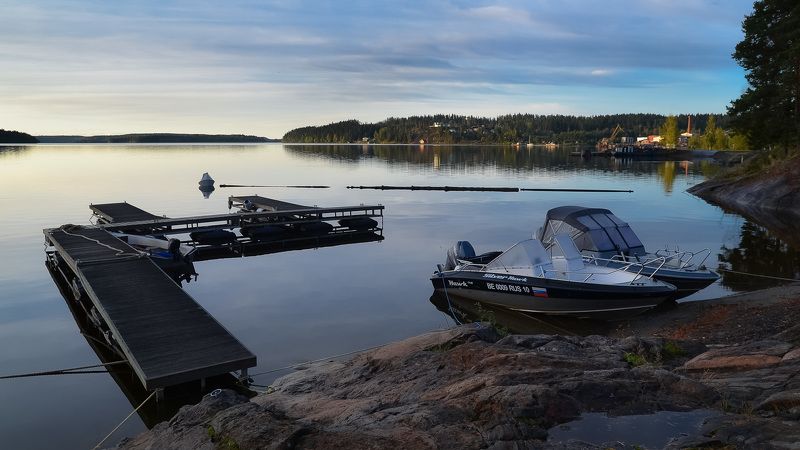 осень, природа, тишина, россия, ладога, озеро, В утренней тишине.photo preview