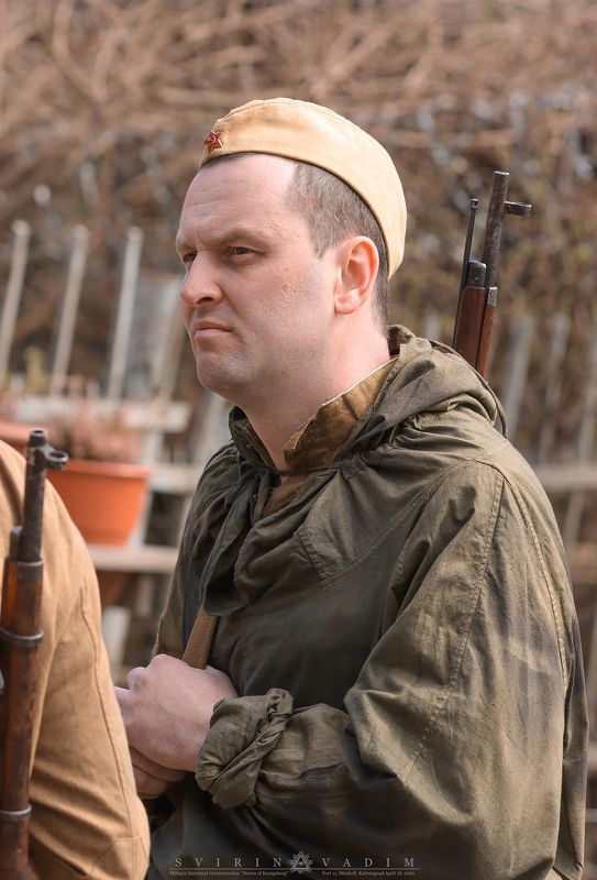 солдат, кёнигсберг, 1945, война, реконструкция, ссср, войска, красноормеец, форт, 11, германия, освобождение, дёнхофф, soldier, koenigsberg, war, reconstruction, ussr, troops, red army, fort, 11, germany, liberation «Солдат»photo preview