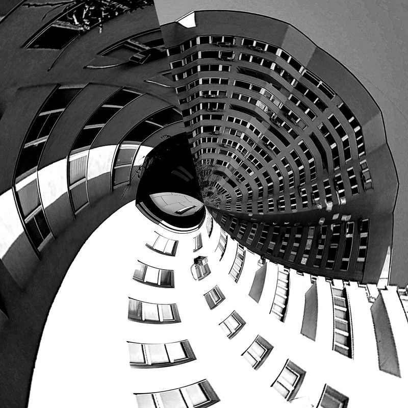 здание, сооружение, графика, графика ч/б, абстракция, концепция. Whirledphoto preview