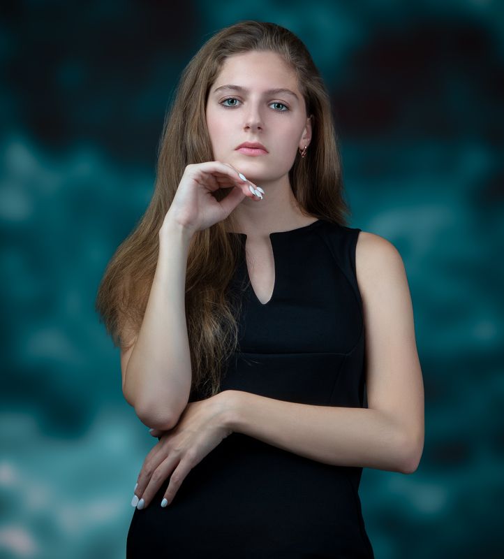 студийный портрет, красивая девушка, женский портрет, концептуальное, будуар Викторияphoto preview