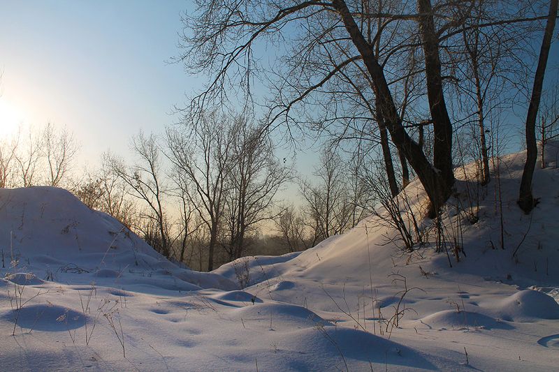 зима, январь **photo preview