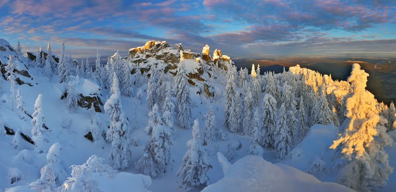 южный урал малиновка зима photo preview