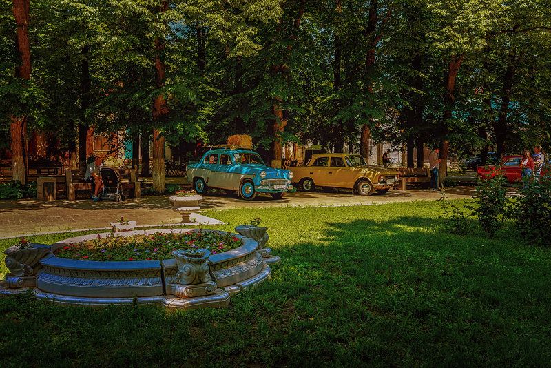 Выставка ретро автомобилейphoto preview