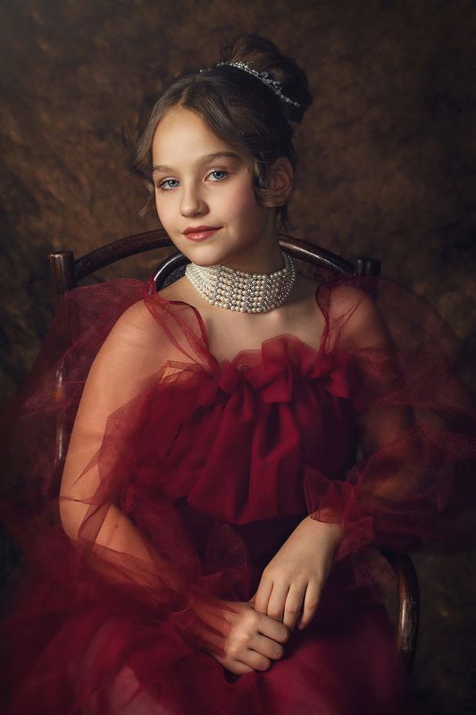 женский портрет, классический портрет, ретро образ, fine art Mariaphoto preview