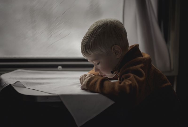 в поезде...photo preview