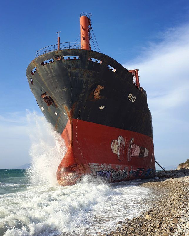 море, сухогруз, рио, чёрное море, корабль Красавец-великанphoto preview