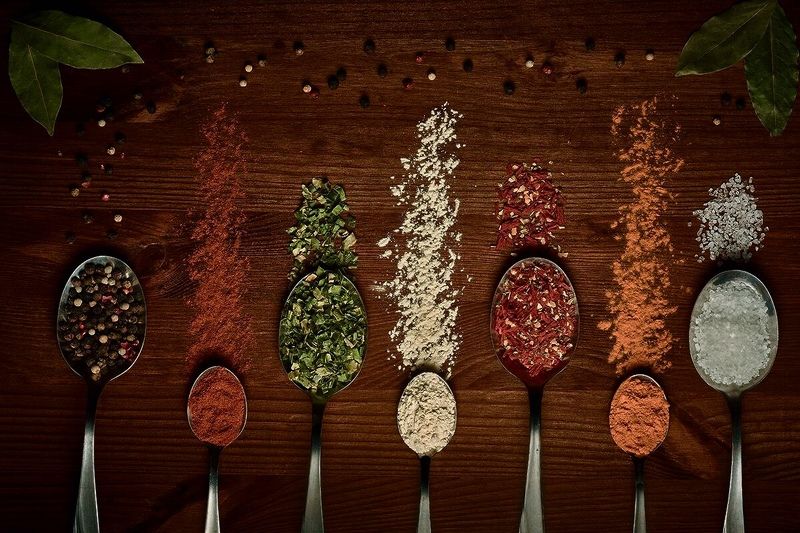 специи, цвета, вкусы, color Палитра вкусовphoto preview