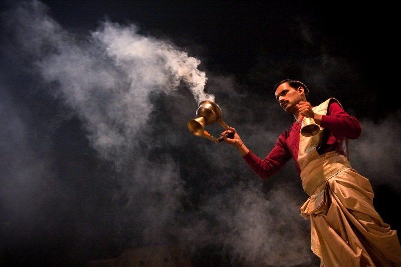 ганга-аарти, варанаси,индия Ганга-аартиphoto preview