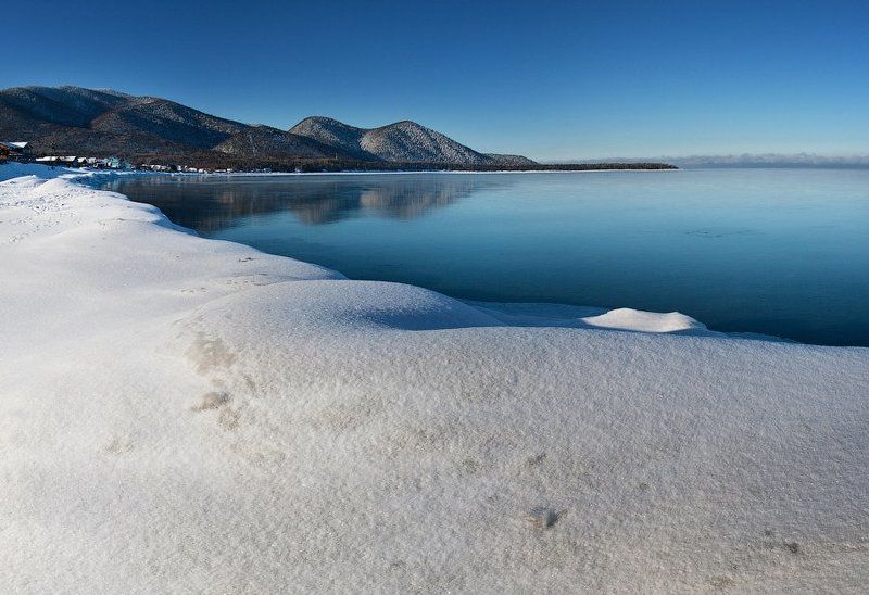 бурятия, байкал, максимиха, зима, лед, снег * * *photo preview