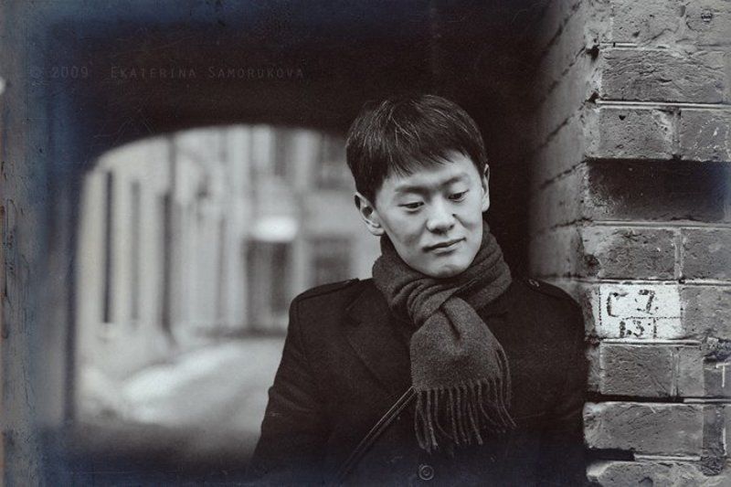 двор, петроградская, чб в старом двореphoto preview