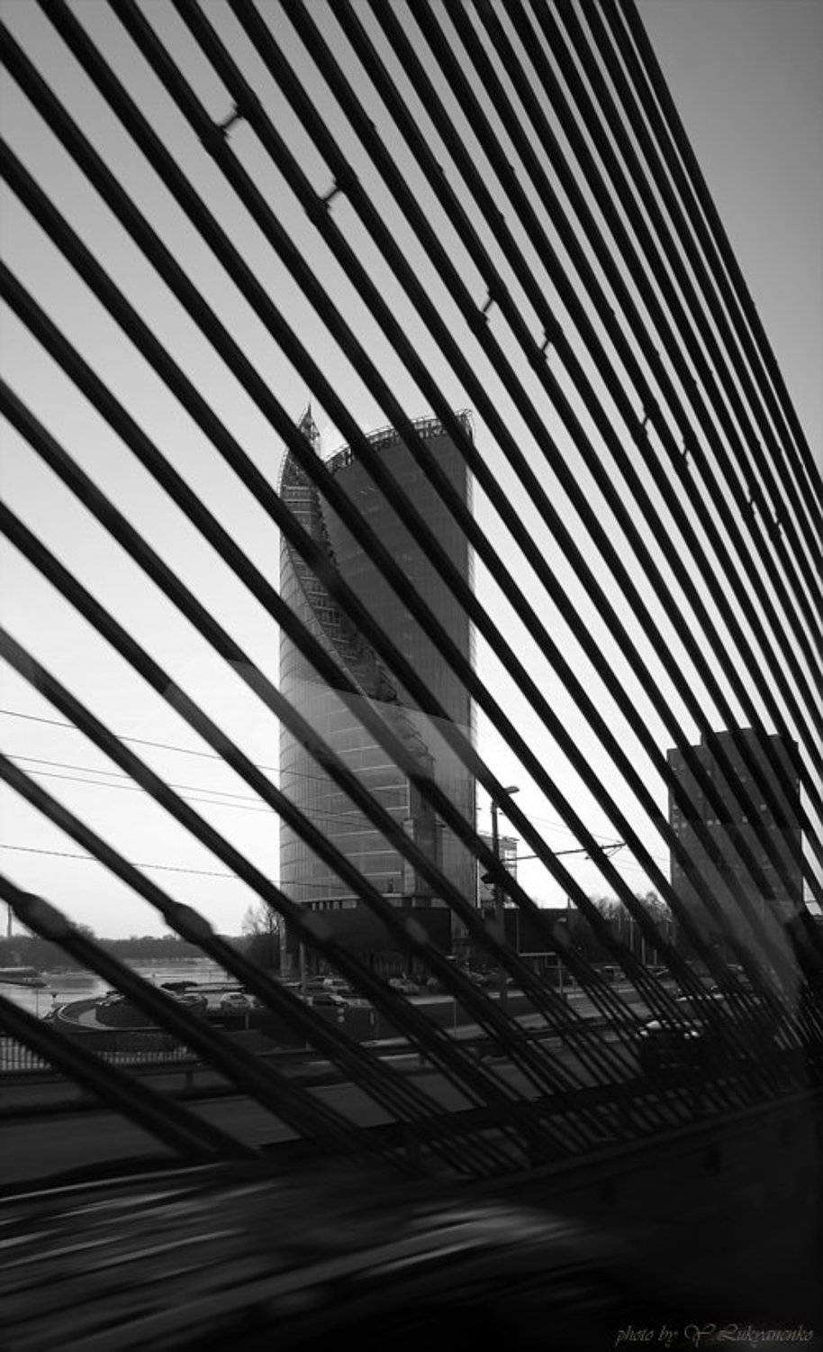 рига, аккорд, лукьяненко, город, мост, вантовый, Юрий Лукьяненко (o4spok)