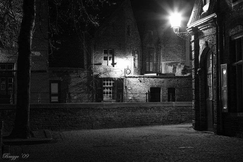 фото, бельгия, брюгге, ночь Brugge фото превью