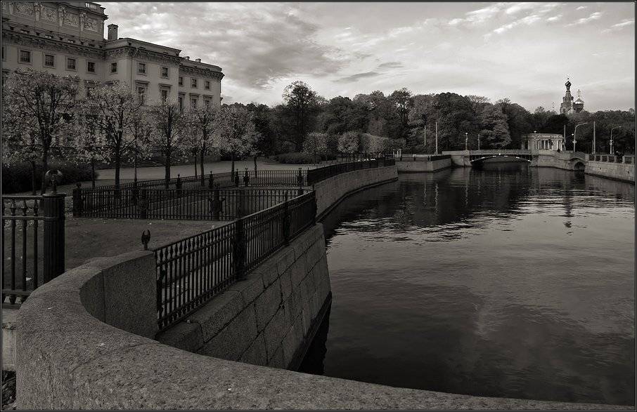 Осенний городской пейзаж (вариант). Автор: Kirill Shapovalov петербург, мойка, осень, Kirill Shapovalov