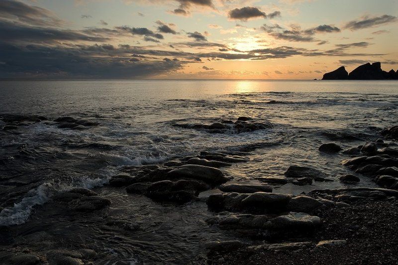 утро, море, восход Утроphoto preview