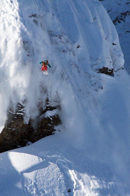 экстрим, горные лыжи, фрирайд  фото превью