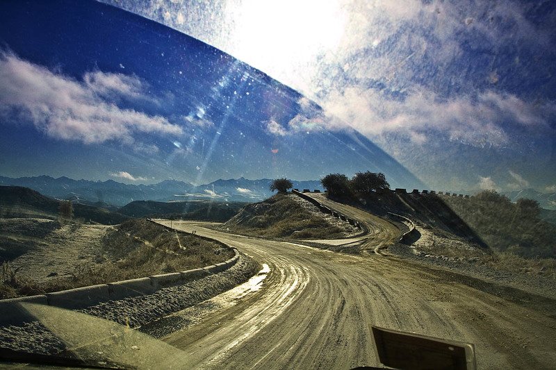 кавказ, горы Дорогаphoto preview