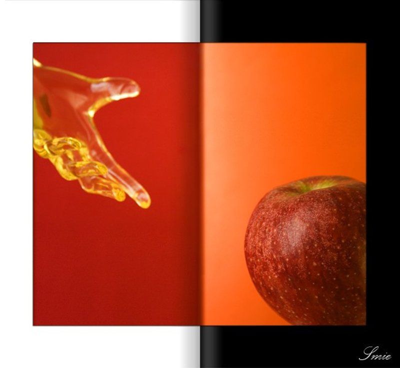 рука, яблоко, рай, искушение искушениеphoto preview