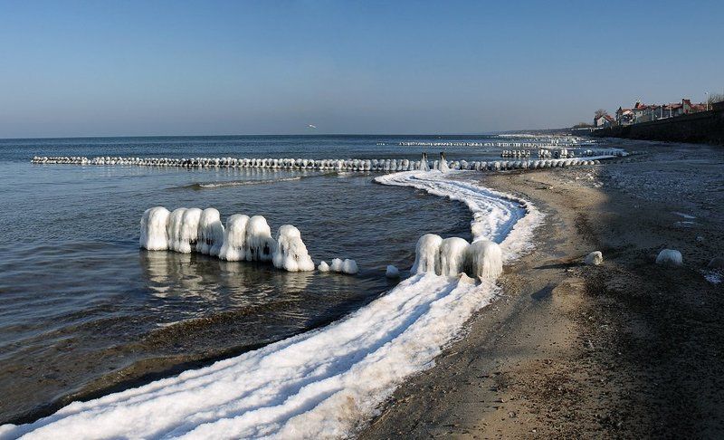 Замёрзший прибойphoto preview