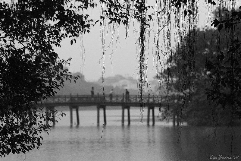 фото, азия, вьетнам, ха ной мост на ту... сторонуphoto preview