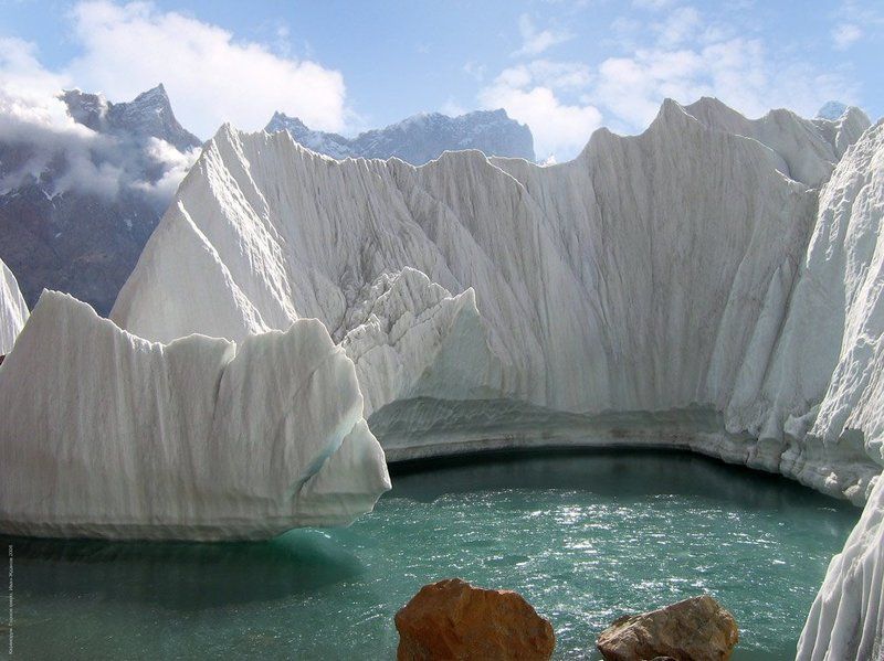 горы,каракорум,ледник, гашербрум, ледниковое, озеро, кальгаспоры, ЛЕДНИКОВОЕ ОЗЕРОphoto preview