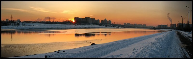 Морозный закатphoto preview