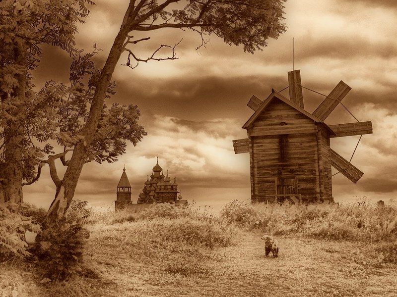 карелия, кижи Сказка про собачку которая потеряласьphoto preview