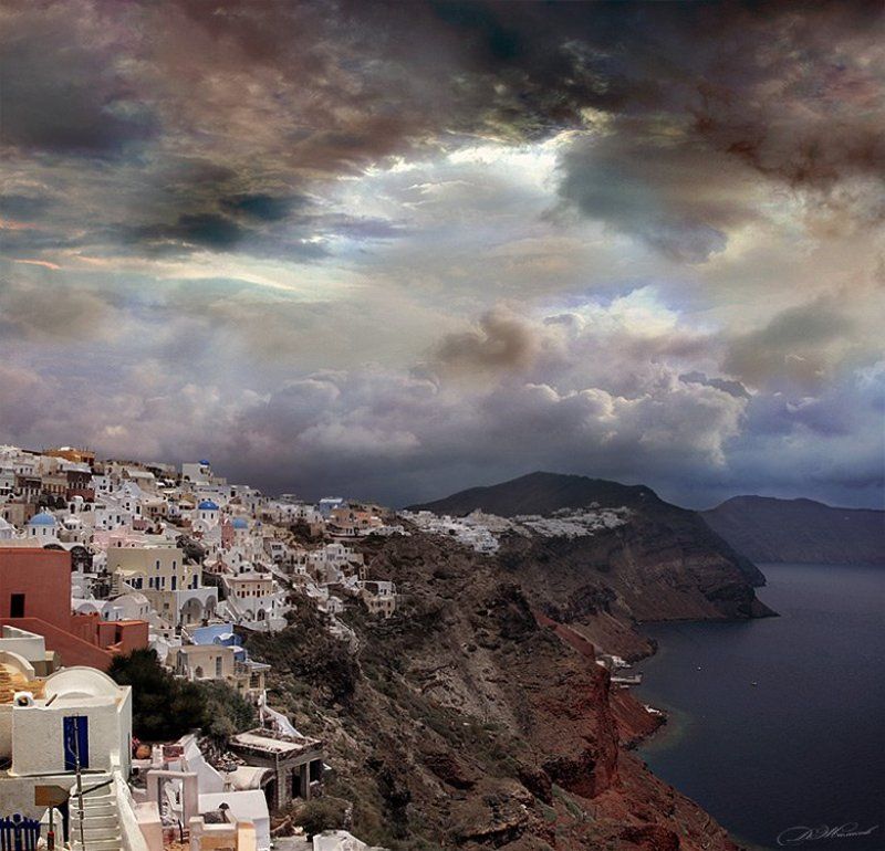 www,zhamkov.com, dmitry zhamkov, landscape, santorini Sky townphoto preview