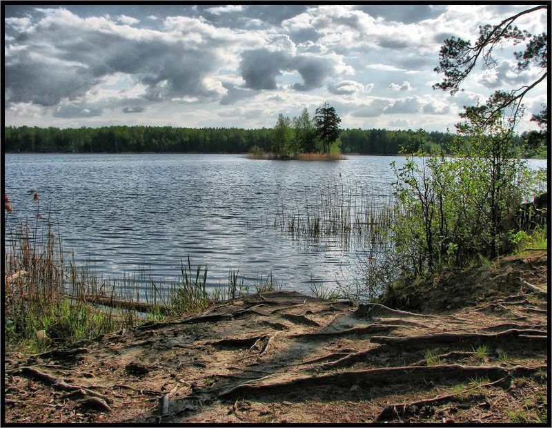 Вечер над озеромphoto preview