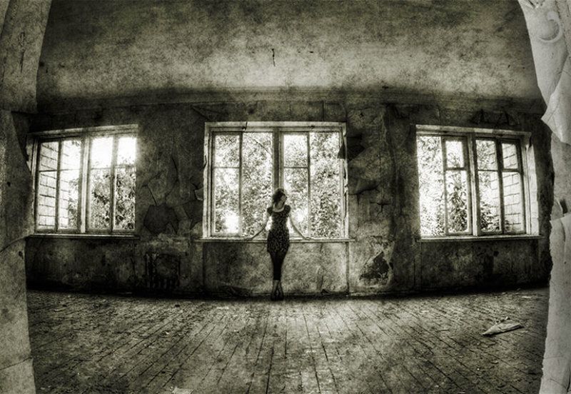 заброшка, девушка, память Александраphoto preview