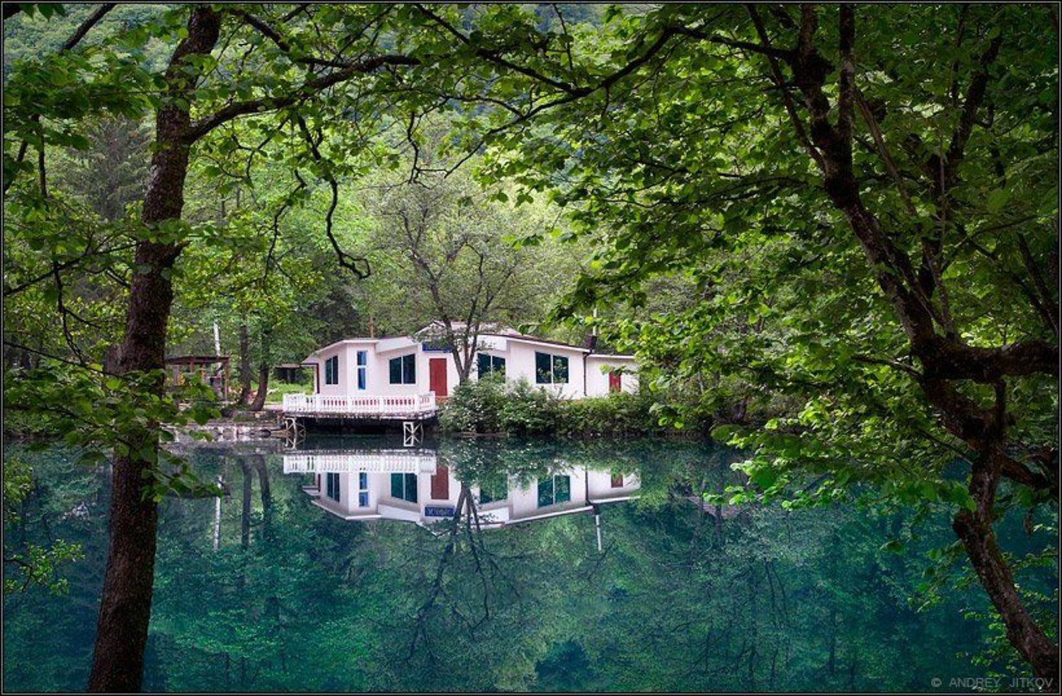 кавказ, голубые озёра, пейзаж, Андрей Житков