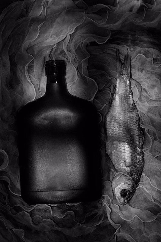 вобла, бутыль, рыба *photo preview